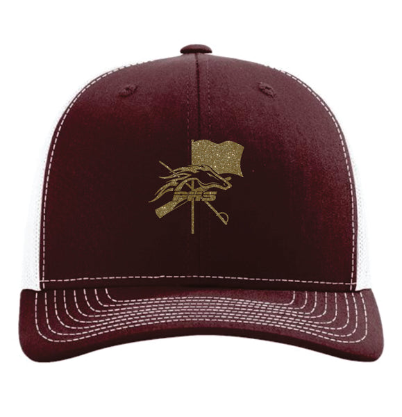 Pondo COLOR GUARD Richardson Snapback Trucker Hat - Matte or Gitter
