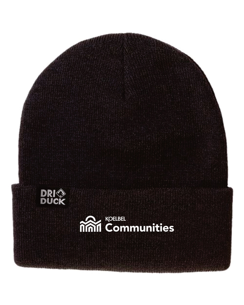 KOELBEL Communities Dri Duck Knit Rib Beanie