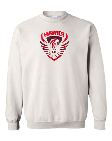 Colorado Hawks Soccer Crewneck Sweathshirt- Matte or Glitter