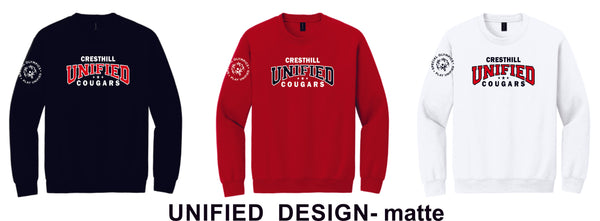 CMS Unified Crewneck Sweatshirt -Youth and Adult Sizes