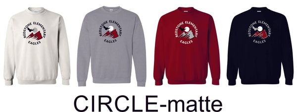Redstone Crewneck Sweatshirt- Matte or Glitter