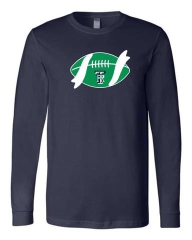 Thunder Ridge Flag Football Long Sleeve Tee- Youth, Ladies, Unisex sizes- 5 Designs