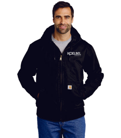KOELBEL Commercial Carhartt Tall Washed Duck Active Jacket