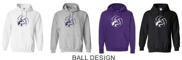 DCHS Volleyball Basic Hoodie- 4 Designs