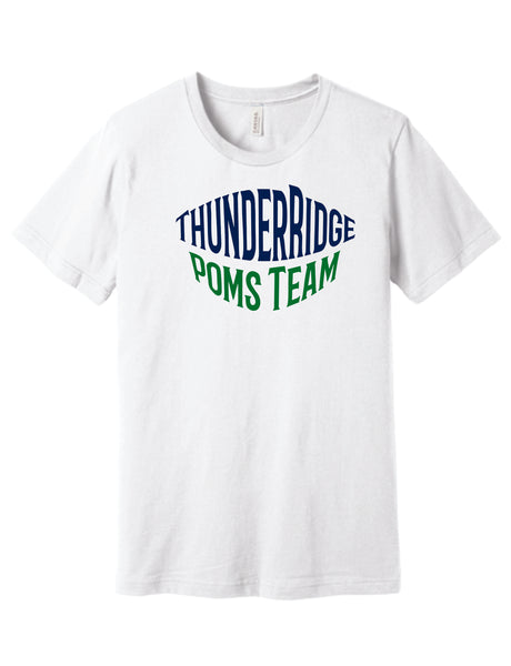 Thunder Ridge Bella Canvas Tee- WORDS Design