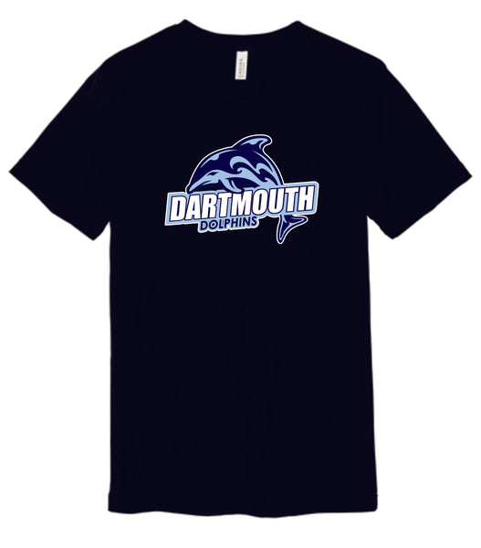 Dartmouth Bella Canvas Tee- LARGE LOGO Design