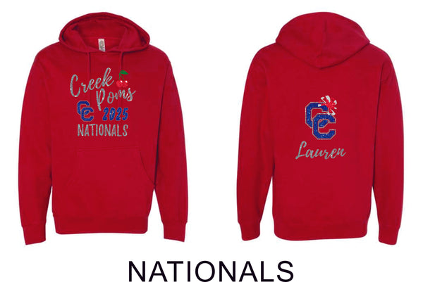 Creek Poms 2025 Hoodie- 5 designs