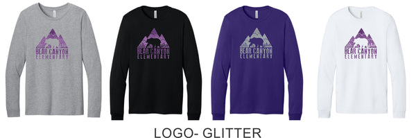 Bear Canyon Bella Canvas Long Sleeve Tee- 4 Designs