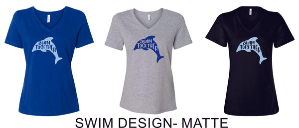 Dartmouth Ladies V-Neck Tee- 4 Designs