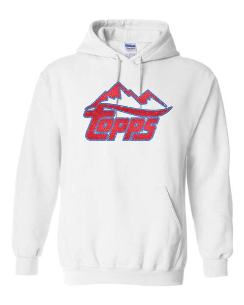 Rocky Mountain Topps White/Grey Basic Hoodie