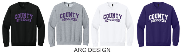 DCHS Soccer Crewneck Sweatshirt- 3 Designs