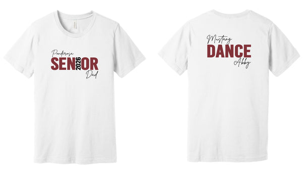 Pondo Dance Bella Canvas SENIOR YEAR Tee