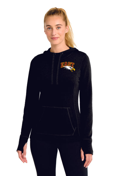 EAST MS Triblend Wicking Hoodie- Unisex And Ladies Sizes