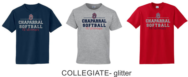 Chap Softball Basic Tee- 6 design choices