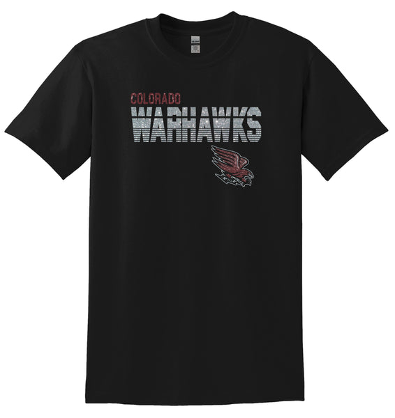 Warhawks Baseball Basic WARHAWKS Tee- Matte or Glitter