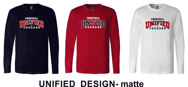 CMS Unified Long Sleeve Tee- 2 Designs