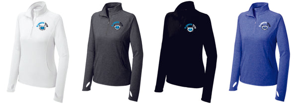 Slammers Yetis 1/4 Zip Pullover- Ladies, Unisex