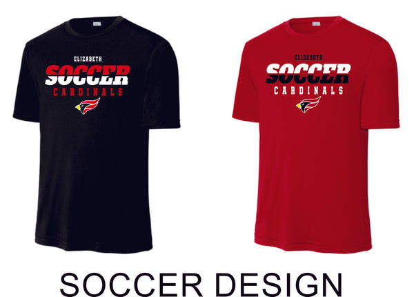 EHS Wicking Tee- Youth, Ladies, Adult Sizes- 2 Designs