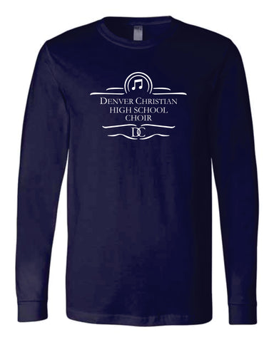 Denver Christian HS Choir Unisex Long Sleeve Tee-Youth and Adult Sizes