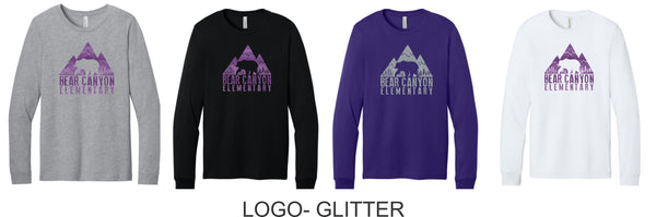 Bear Canyon Bella Canvas Long Sleeve Tee- 4 Designs