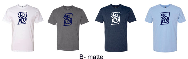 Blaze Baseball Unisex Tee-3 DESIGNS- Matte or Glitter