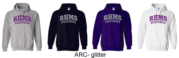 RHMS Basic Hoodie- 4 Designs- Matte or Glitter