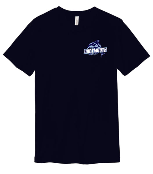 Dartmouth Bella Canvas Tee- SMALL LOGO Design