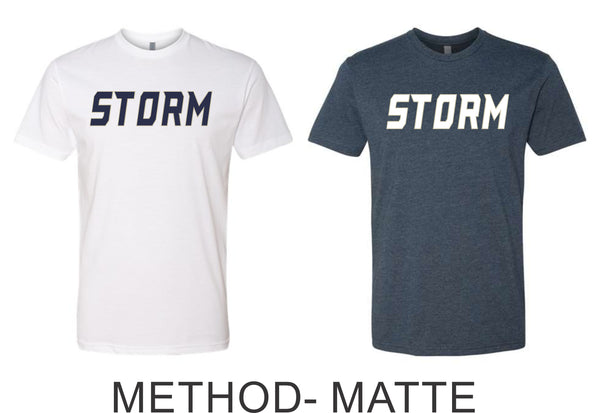 Storm Baseball Youth Tee- 3 designs