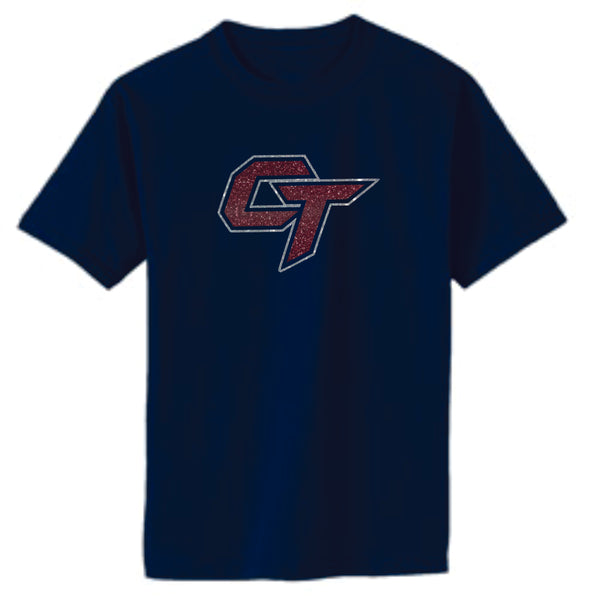 CT Cougars CT DESIGN Basic Tee- Matte or Glitter