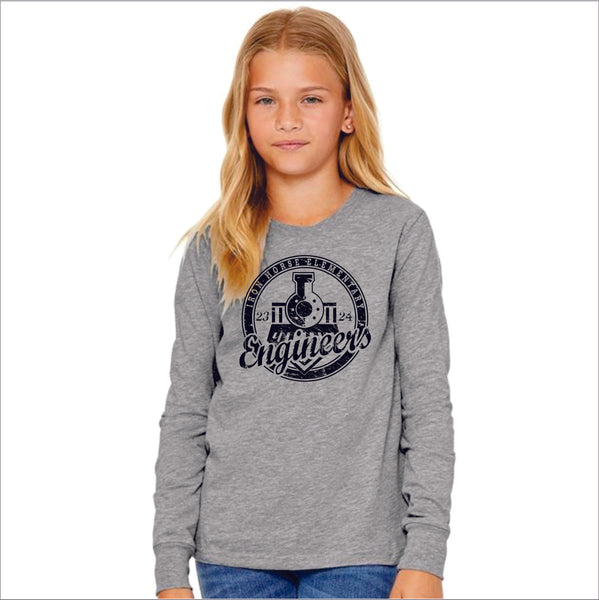 Iron Horse Bella Canvas Long Sleeve Tee- Youth, Ladies, Unisex sizes
