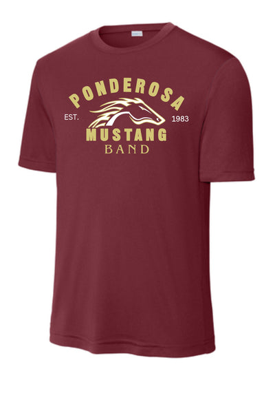 Pondo Band Wicking Short Sleeve Tee - Youth, Ladies, Unisex