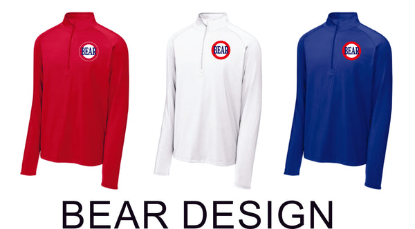 Parker Bears 1/4 Zip Pullover- Ladies, Unisex