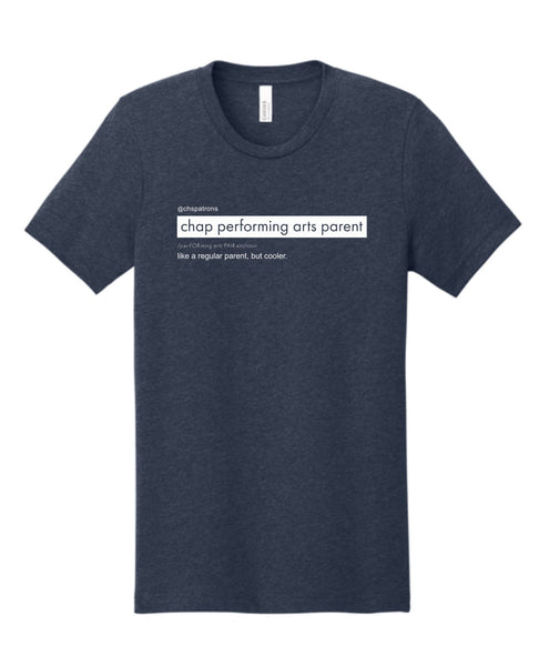 CHS Patrons Bella Canvas PARENT Tee