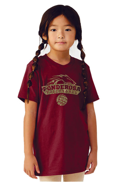 Pondo VOLLEYBALL Bella Canvas Tee