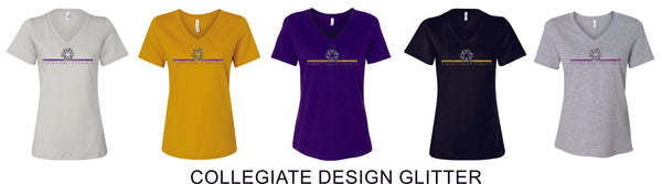 APS Ladies Relaxed V-Neck Tee -5 Designs