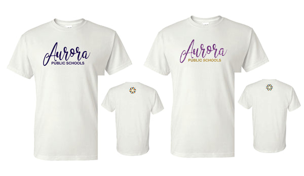 APS SCRIPT Basic Tee- Matte or Glitter