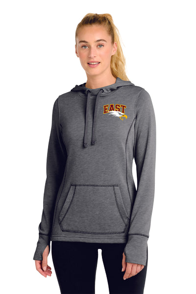 EAST MS Triblend Wicking Hoodie- Unisex And Ladies Sizes