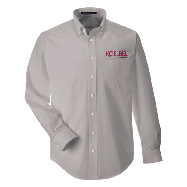 KOELBEL Commercial Devon & Jones® Mens Solid Broadcloth Woven Shirt