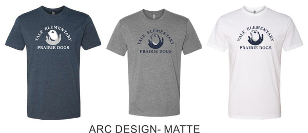 Yale Elementary Next Level Tee- 4 Designs