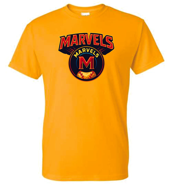 Marvels Basic LARGE LOGO Tee- Matte or Glitter