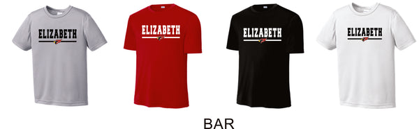 Elizabeth HS Wicking Tee - Ladies, Youth, or Unisex