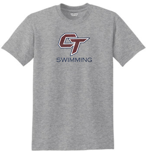 CT Swimming CT DESIGN Basic Tee- Matte or Glitter