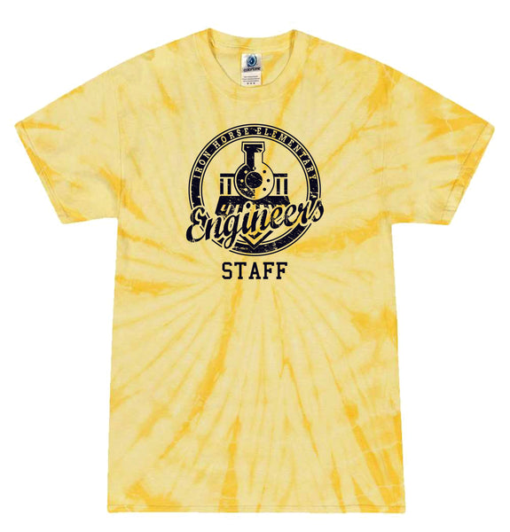 Iron Horse STAFF Tie Dye Tee