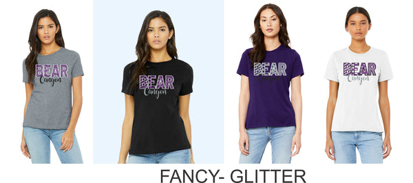 Bear Canyon Ladies Bella Canvas Tee- 4 Designs