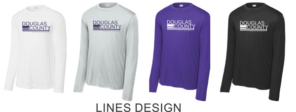 DCHS Volleyball Wicking Long Sleeve Tee- Youth, Ladies, Adult Sizes