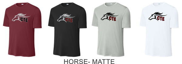 CTE Wicking Short Sleeve Tee -5 Designs