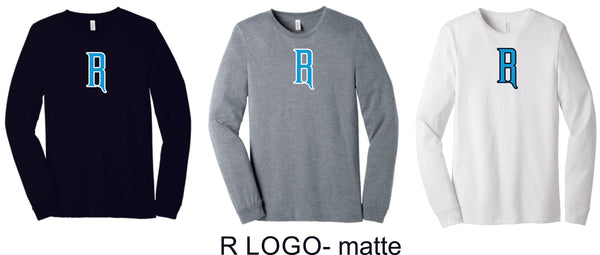 Rival Fastpitch Unisex Long Sleeve Tee-Matte or Glitter