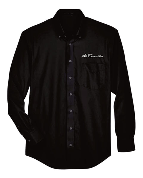KOELBEL Communities Devon & Jones® Mens Solid Broadcloth Woven Shirt