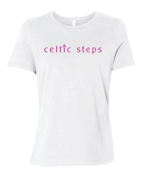 Celtic Steps Ladies Tee- Matte or Glitter