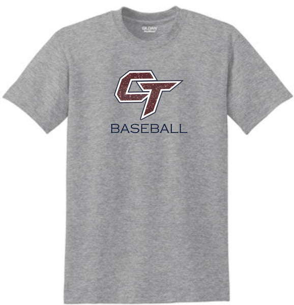 CT Baseball CT DESIGN Basic Tee- Matte or Glitter